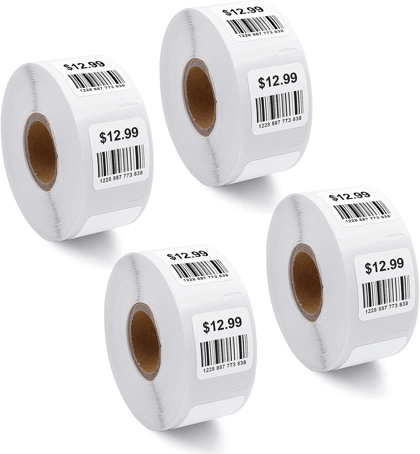 square dymo labels