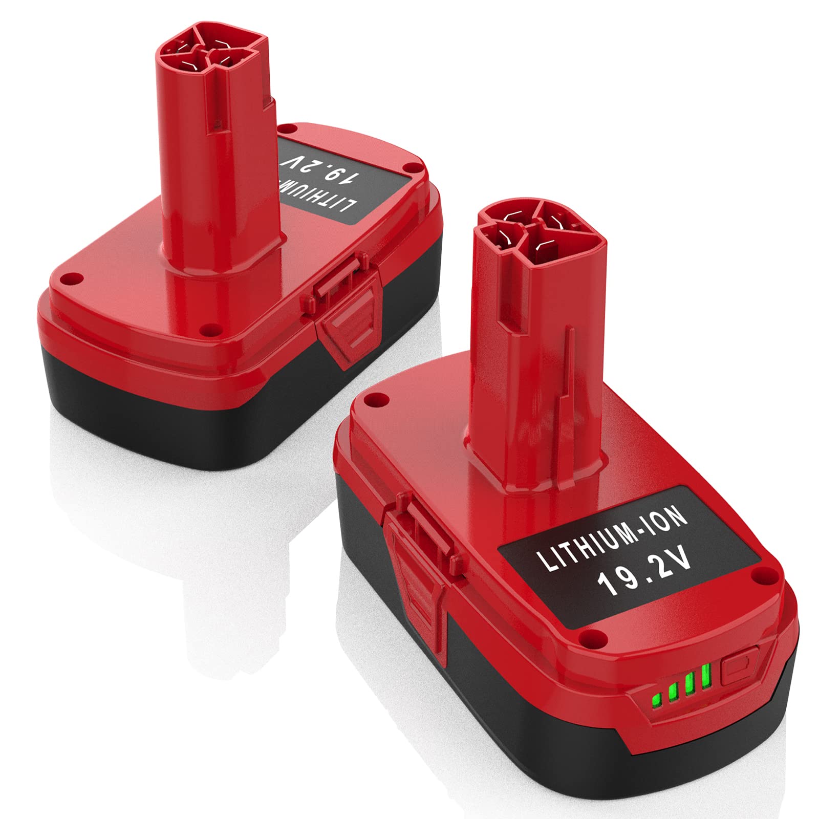 Photo 1 of energup 2Pack 19.2V Replace for Craftsman 19.2Volt Battery Lithium 3.5A for C3 XCP for 130279005 1323903 130211004 11045 315.115410 315.11485 for 19.2V Craftsman Battery