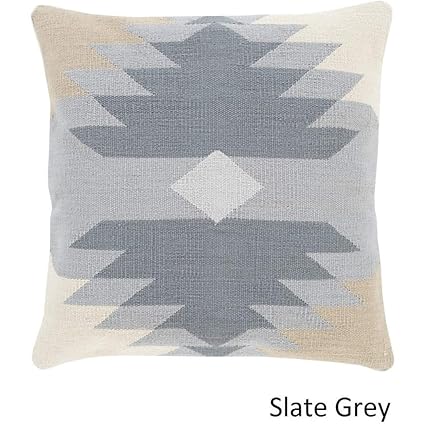 Amazon Com 1 Piece 18x18 Slate Blue Southwest Theme Throw Pillow