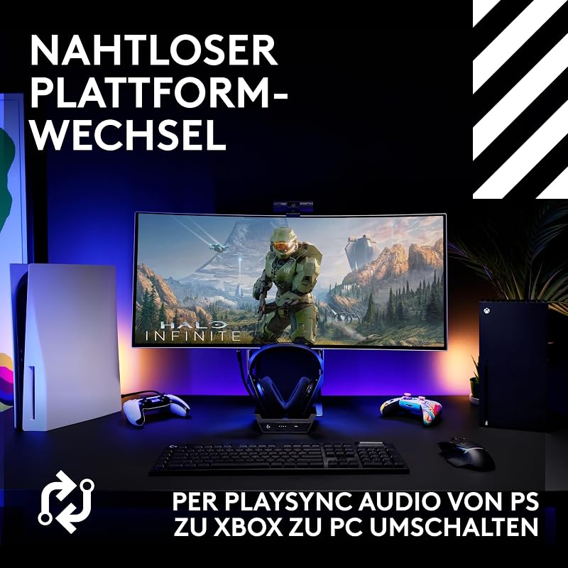 Astro A50 Lightspeed, Kabelloses Gaming-Headset + Basisstation