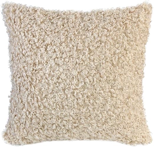 Amazon Com Mhjy Faux Fur Pillow Cover Mongolian Curl Fur