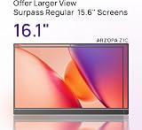 ARZOPA 16.1 Inch Portable Monitor 1920x1080 IPS HDMI Type-C USB-C view 2