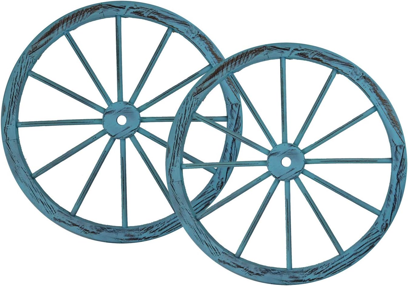 Amazon Com Piersurplus 30 In Wooden Wagon Wheels Decorative