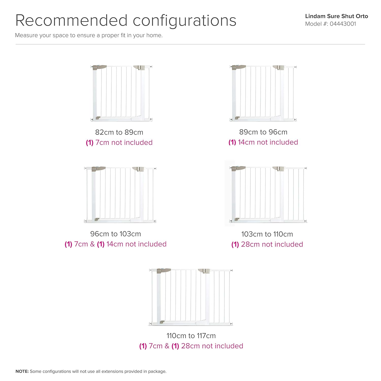 lindam sure shut orto