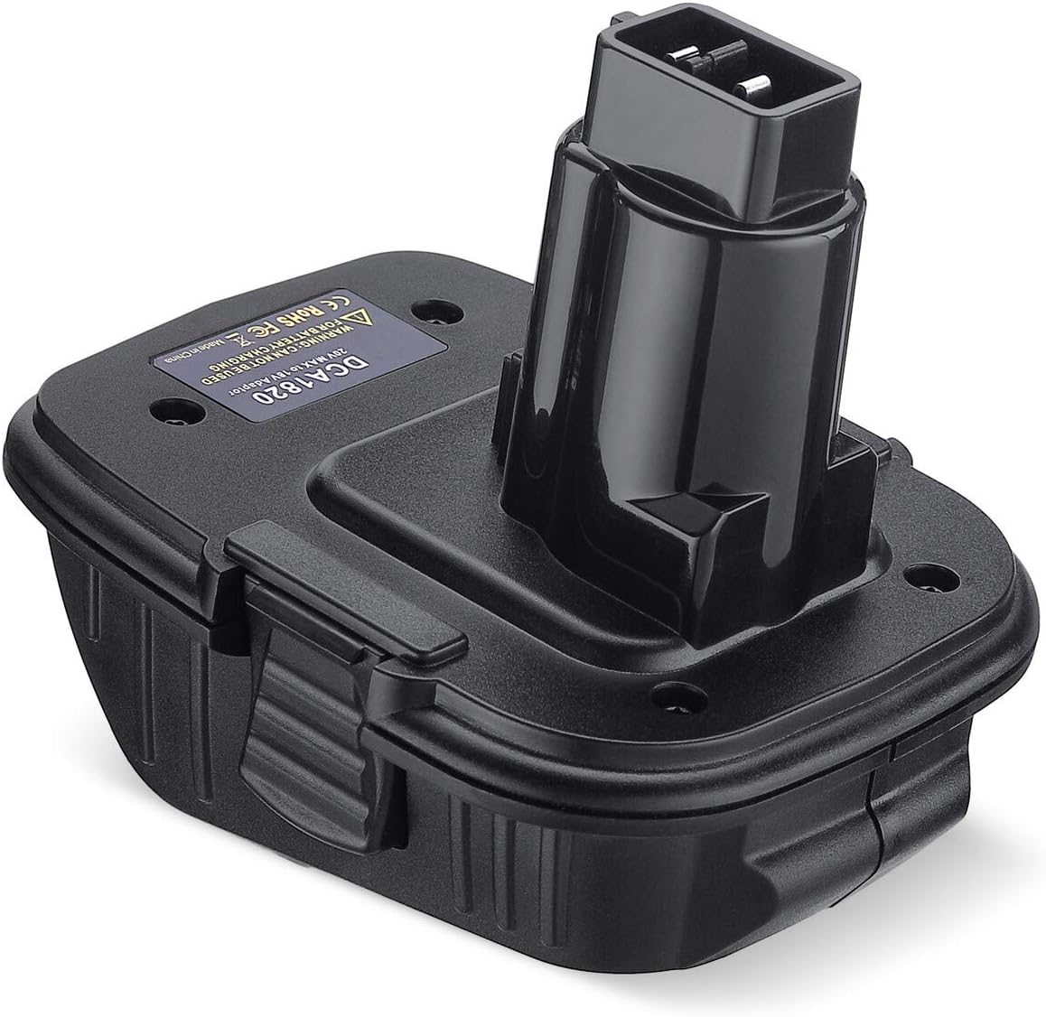 20V Battery Adapter DCA1820 for Dewalt 18V Tools Convert Dewalt 20V Lithium On Battery DCB204 DCB205 for Dewalt 18V NiCad and NiMh Battery Tools