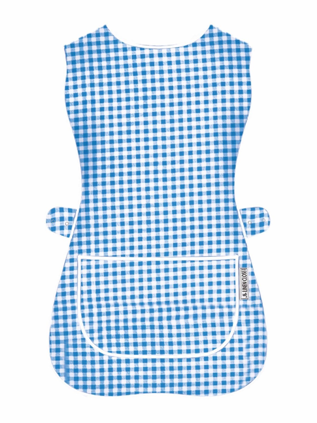 LINEN CLOSET Womens Tabards with Pockets for Men Ladies Cleaning Catering Chef Kitchen Aprons Unisex Hygea Tabard Apron Work Tabards — image 1