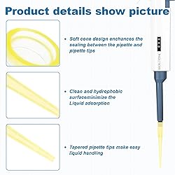 CryoKing 200ul Pipette Tips, 1000Pcs Universal