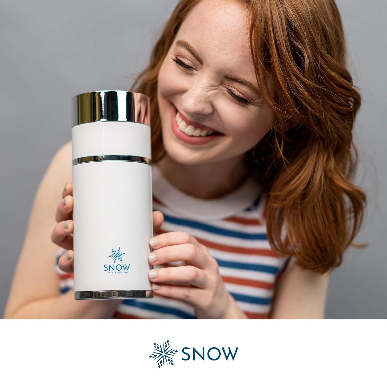 Snow Wireless Teeth Whitening Kit with LED Light | All-in-One at Home Whitener System - Safe for Sensitive Teeth, Braces, Crowns & Veneers - Just 9 Minutes a Day to a Whiter, Brighter Smile: Beauty
