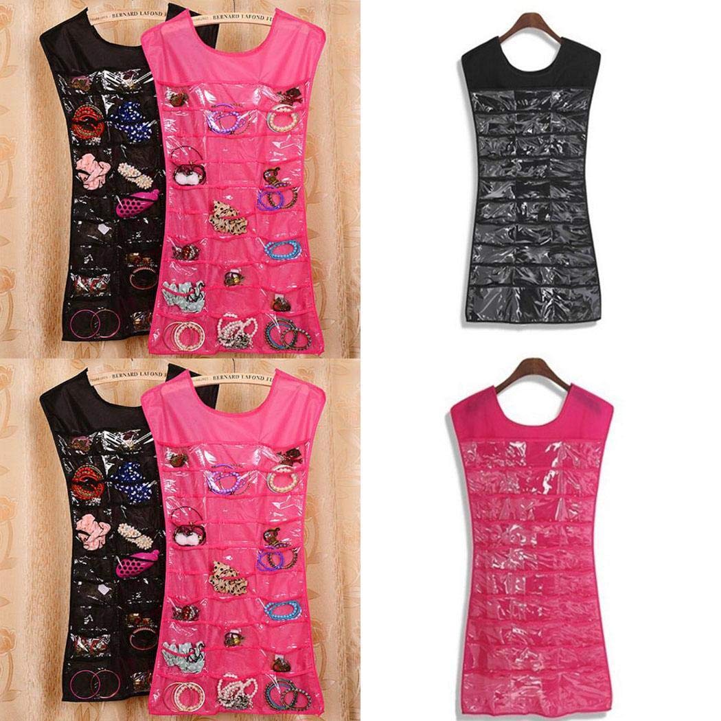 fanddy Creative Jewelry Hanging Bag Socks Bra Underwear Storage Organizer Bag Rack Hanger