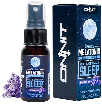 Onnit Melatonin Spray Liquid, Lavender, 1 Ounce