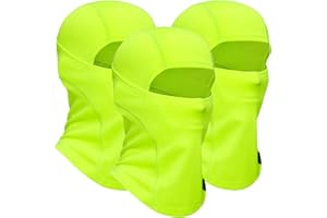 QINGLONGLIN Balaclava Ski Mask 3 Pieces Full Face Cover for Men and Women Breathable Full Face Mask for Skiing Outdoor Sports