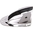 Seachoice Clam Shell Vent, 3-3/4 in. X 3-3/4 in., Stainless Steel, One Size, Chrome