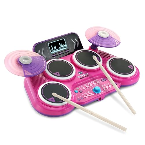 VTech Kidi Star Drum Pad, Pink in Kenya Whizz Drums Percussion