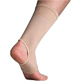 Thermoskin Elastic Ankle Support, X-Large | Seamless, anatomically shaped ankle support provides lightweight, even compression without restricting natural movement.