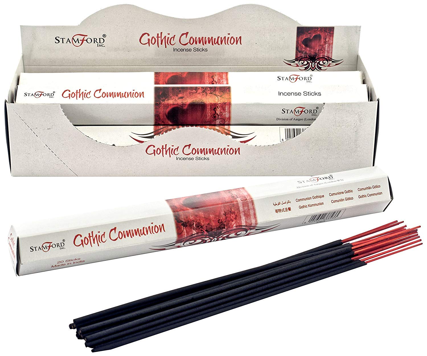 STAMFORD INC. 37823 Gothic Communion Incense Sticks, 20 Sticks x 6 Packs — image 1