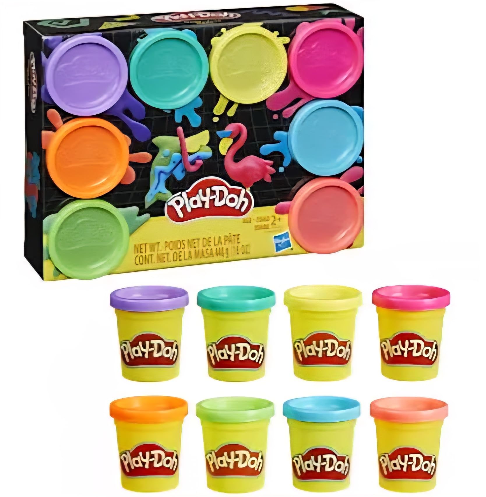 Photo 1 of (6 Pack) Play-Doh Classic Color Collection Pack, 8 Vibrant Colors, Modeling Compound Set for Creative Play, Non-Toxic