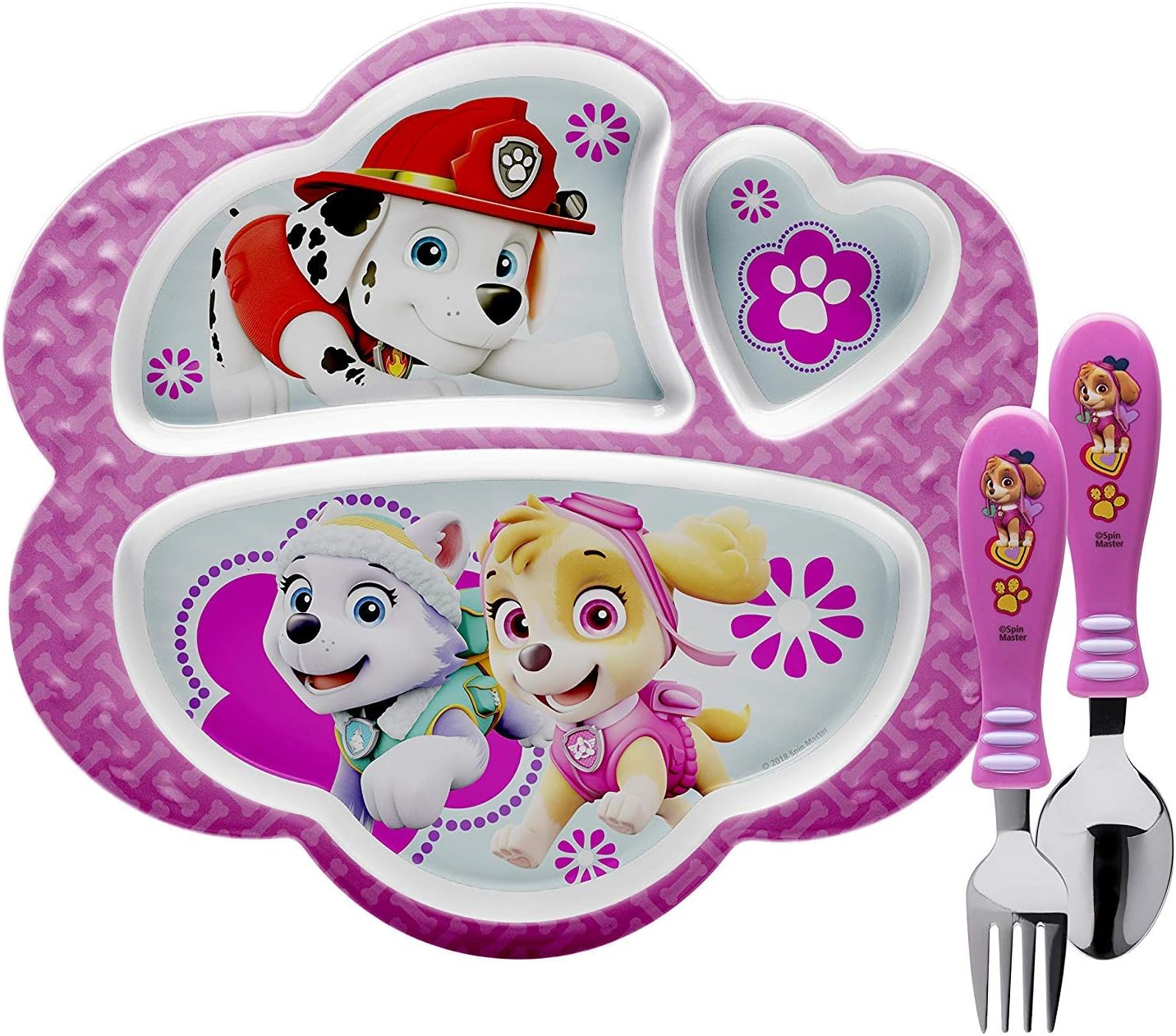 Zak Designs Paw Patrol Dinnerware Includes Melamine 3
