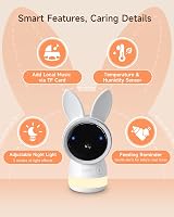 ARENTI 2.5K Smart Wifi Baby Monitor 5" Split Display Pan Tilt Night Vision view 8