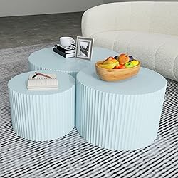 KEVINSPACE Living Room Coffee Table Set of