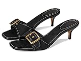Coach Women's Margot Sandal Platform, Black, 10
