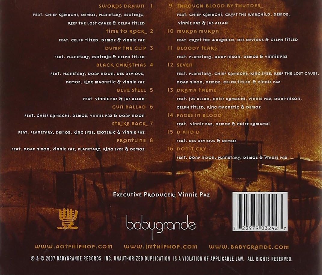 Army of the Pharaohs Ritual of Battle explicit_lyrics BigaMart