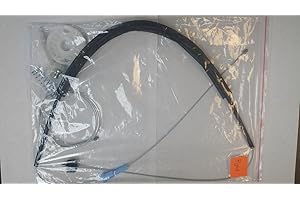 POWER WINDOWS SOLUTIONS Power Window Regulator Rear Right (Passenger) Beetle Convertible 2003-2010 Complete Repair kit