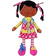 Snuggle Stuffs Sugar Snap Plush Learn to Dress Doll for Toddlers - 15" - for 2 Year Old Girl - Montessori