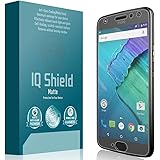 Moto X4 Screen Protector, IQ Shield Matte Full Coverage Anti-Glare Screen Protector for Moto X4 (4th Generation, 2017) Bubble-Free Film