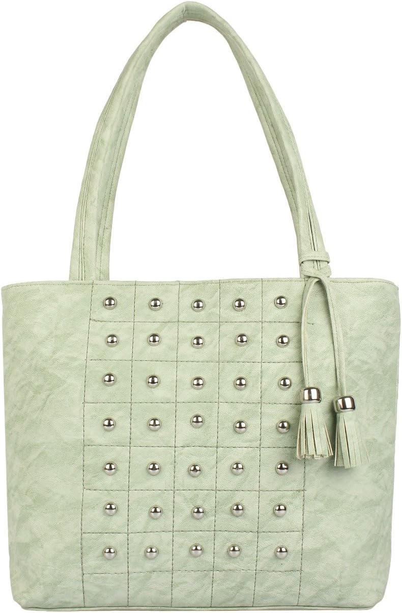 TARSHI Women's PU Green Shoulder Bag
