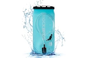 ROCKBROS Hydration Bladder 2L Water Reservoir Leakproof Water Bladder BPA Free Hydration Pack Bladder Large Opening Water Sto