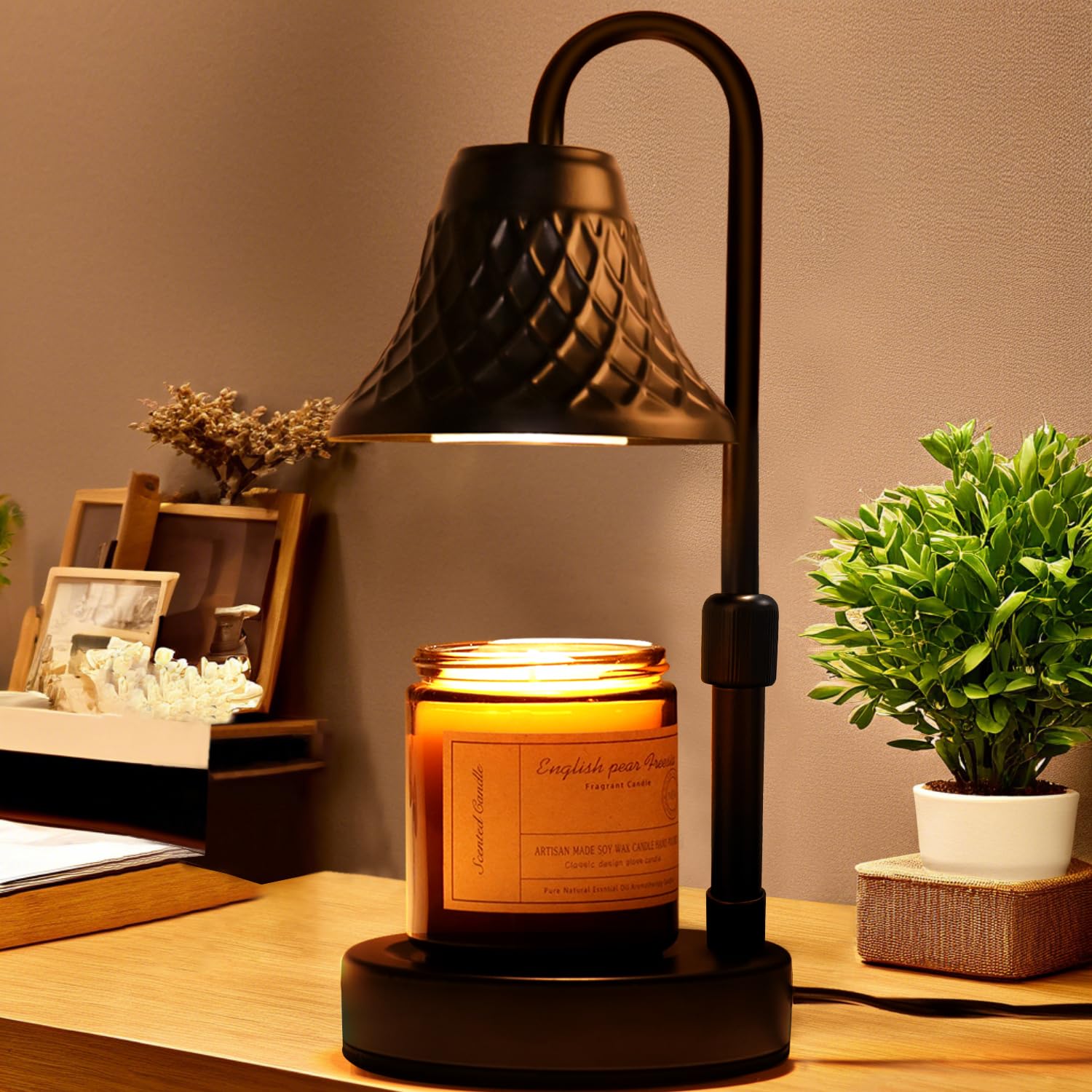 Photo 1 of Banbanda Adjustable Candle Warmer Lamp with Timer: Birthday Gifts for Women fits All Candle Jar Home Decor - Wax Warmer for Scented Wax Gifts for Women