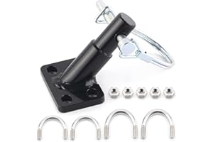 DDJ 2025 Upgraded Bike Trailer Hitch Coupler Attachment for Schwinn & Instep Bike Trailer Parts, Bicycle Trailer Adapter for Kids & Dog Bike Cargo Trailers Connector Accessories, Remolque para Bicicleta