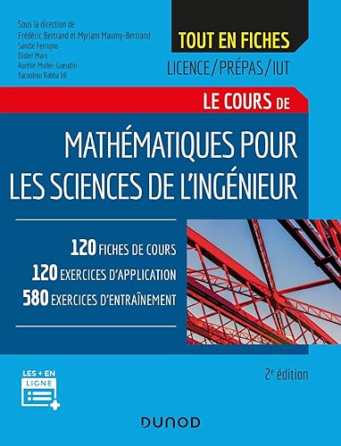 Download Mathématiques pour les sciences de l'ingénieur - 2e éd. - Licence/Prépas/IUT PDF