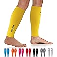 NEWZILL Calf Compression Sleeve for Men & Women | Footless Compression Socks for Shin Splint Pain Relief, Varicose Veins | Perfect Leg Sleeve for Running, Travel, Nursing, Cycling, Work and Fitness