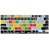 Adobe Photoshop Shortcuts Keyboard Skin Hot Keys PS Keyboard Cover for Macbook Air 13 & Macbook Pro 13 15 17, Retina (US / European ISO Keyboard)
