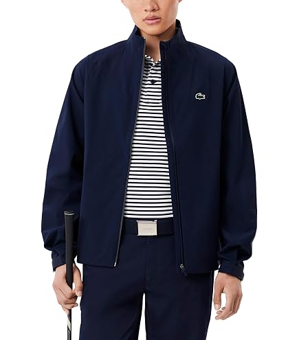 Lacoste Men's Long Sleeve Aop L Full Zip Hoodless Blouson Jacket W