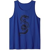 T-shirt Homme Blanc Dragon Chinois Chance - Manches Courtes - 100% Coton - Taille S à 5XL