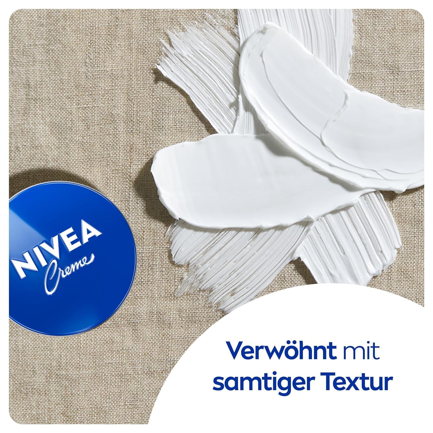 NIVEA Creme Dose Universalpflege, klassische Feuchtigkeitscreme für alle Hauttypen, reichhaltige Hautpflege mit hautverwandtem Eucerit (400 ml) 4