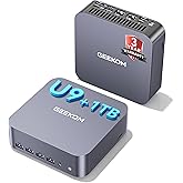 GEEKOM GT13 MAX Professional Workloads Mini PC, Intel Ultra 9 185H|DDR5 | 16GB RAM 1TB SSD|Mini Computer for AI,IT Deployment