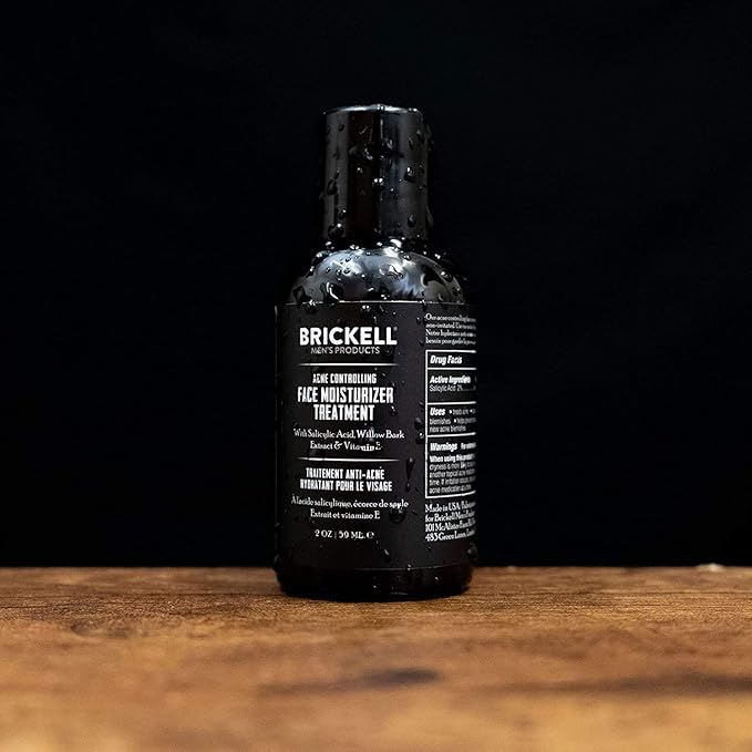 brickell acne controlling face wash