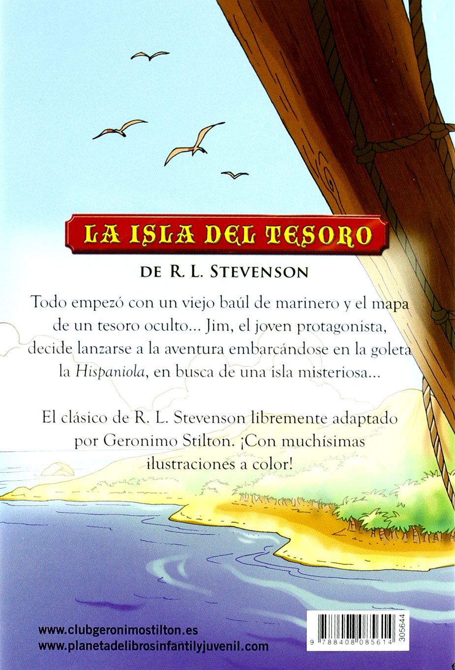 La Isla Del Tesoro Grandes Historias Stilton Spanish Edition Stilton Geronimo Stevenson Robert Louis Manzano Manuel 9788408085614 Amazon Com Books