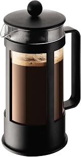 Bodum Kenya 350ml French Press Coffee Maker Stainless Steel Glass Carafe