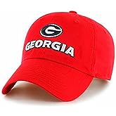 Officially Licensed University Georgia Hat Classic MVP Solid Adjustable Bulldogs Team Logo Embroidered Cap
