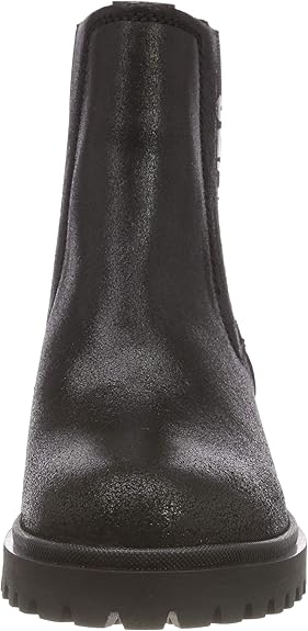 tommy hilfiger metallic cleated chelsea boot
