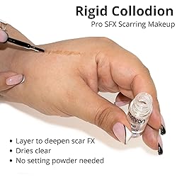 Mehron Makeup Rigid Collodion with Brush | Scarring