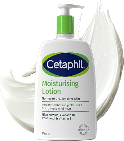 Cetaphil Moisturising Lotion 473ml Face & Body Normal to Dry Skin