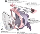 G2RISE SN01 Full Face Snorkel Mask with Detachable Camera Mount view 2