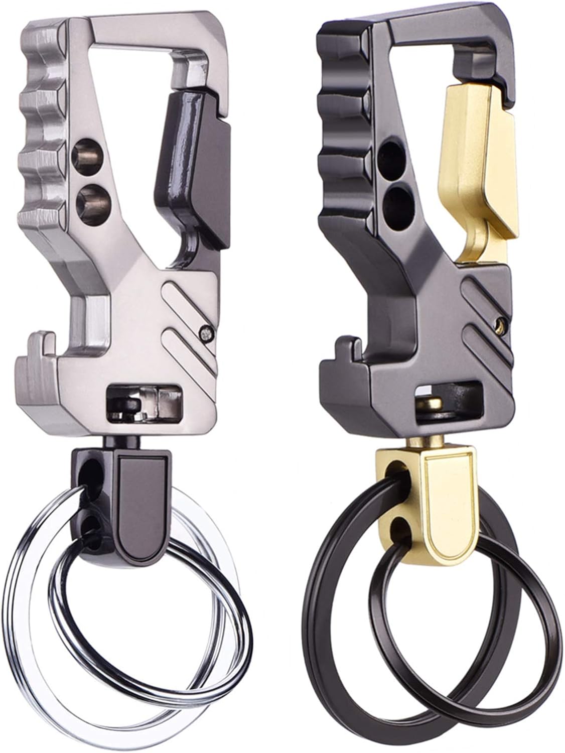 2 Pack Car Key Chain Bottle Opener Keychain for Men and Women (Multicolor): Automotive