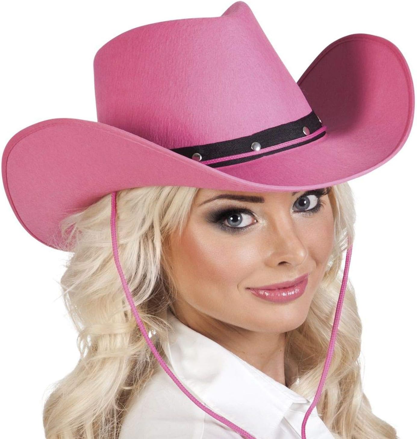 Boland Adult Wichita Cowboy Hat, Western Fancy Dress Accessory, Unisex, for Men and Women Sheriff, Rodeo, Party, Festival - Image 3