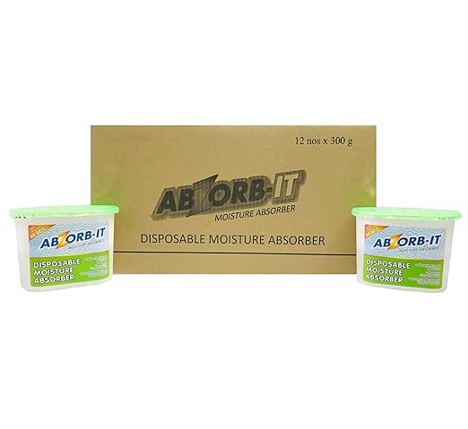 ABZORB-IT Disposable Moisture Absorber - 300g (Pack of 12)